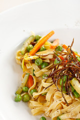 Pasta with vegetables
