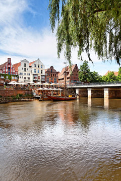 Der Stintmarkt in Lüneburg, Deutschland