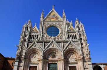 Fototapeta na wymiar Tuscany Siena cathedral