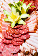Meat platter with selection 4