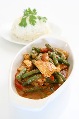 Thai Spicy Green Bean and Chicken