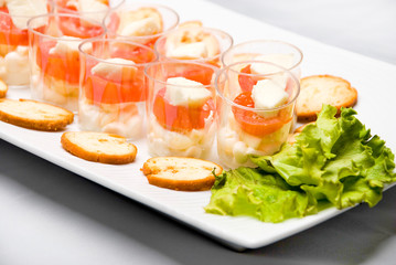 Baked rolls - cherry tomatoes & mozzarella