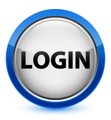 Login blue button