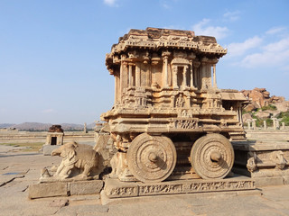 stone chariot at Vittala Temple