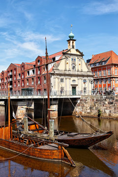 Alter Hafen in Lüneburg, Deutschland