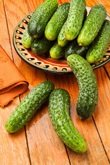 cucumbers plate