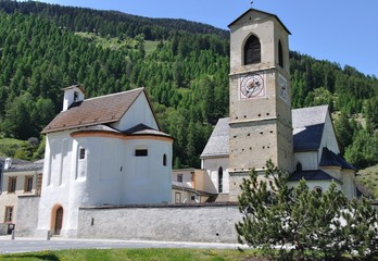 Kloster M&uuml;stair im M&uuml;nstertal, Schweiz