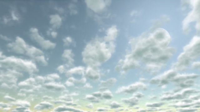 Running Morning Clouds HD