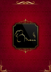 Restaurant menu cover