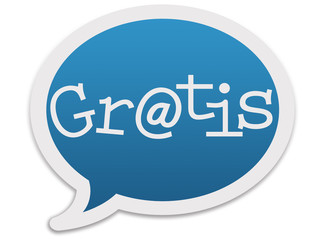 Balão de fala - internet grátis