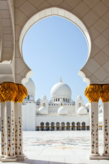 Fototapeta premium Szejk Zayed Moschee Abu Dhabi