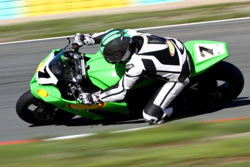 Photo sur Aluminium Moto course de moto