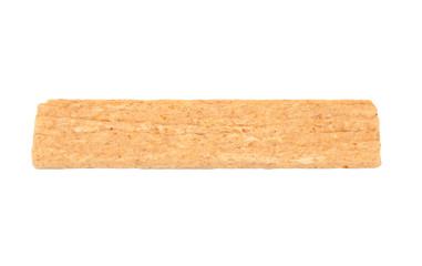 crisp bread isolated on white