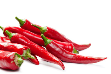 Red chili peppers