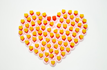 Valentine's Day with sweet valentine heart