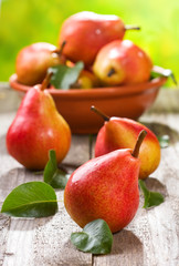 fresh pears