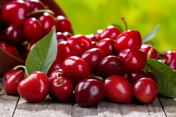 fresh cherries