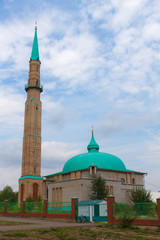 mosque against the sky