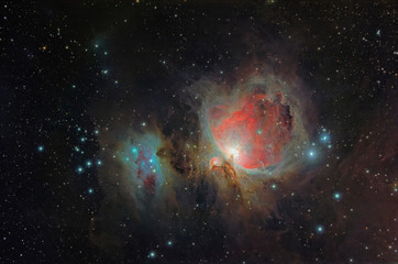 Fototapeta na wymiar Mgławica Oriona (M42, NGC1976)