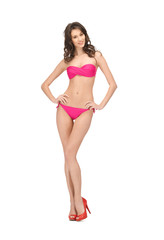 beautiful woman in bikini