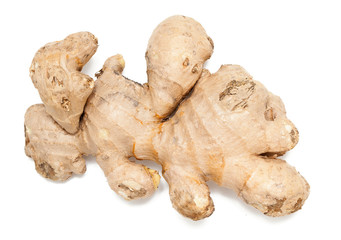 ginger isolated on white