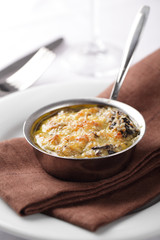 Julienne in a cocotte