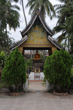 tempio Wat Xieng Thong a Luang Prabang in Laos