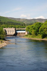 Fototapeta na wymiar Dam, Pitlochry