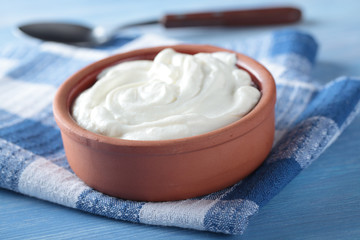 Greek yogurt with honey