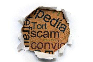 Scam concept