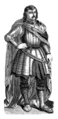 Fototapeta na wymiar Noble Warrior - 15th century