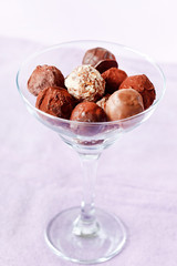 chocolate truffles
