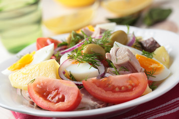 Nicoise salad