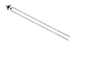 avion illust fond blanc