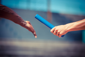 Passing the Relay Baton - Powered by Adobe
