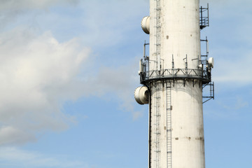 Chimney of an industrial plant