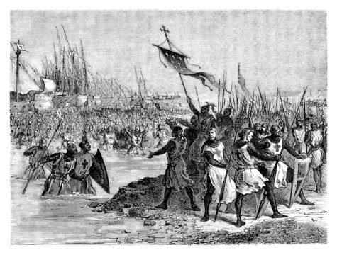 Crusaders - Crois&eacute;s - Kreuzz&uuml;ger - 13th century