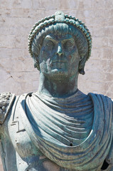 Colossus of Barletta. Puglia. Italy.