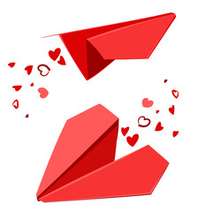 St  Valentine s Day paperplanes