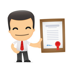 funny cartoon manager