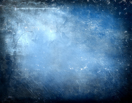 Grunge texture blu
