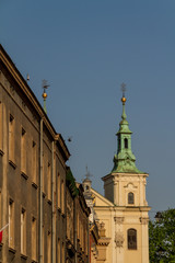 Old Church of Sts. Florian in Krakow. Poland