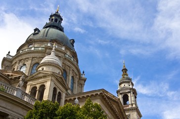 Obraz premium Dome of St. Stephen's basilica in Budapest