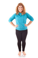 Fototapeta premium Large woman