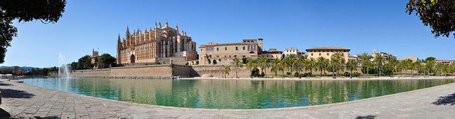 Mallorca Cathedral Panorama