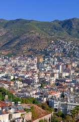Turkey. Alanya cityscape