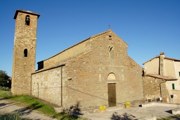 Romanesque country church