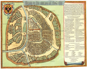 Moscow old map