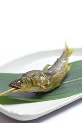 アユの塩焼き