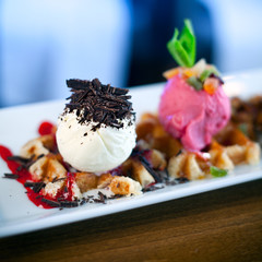 Italian gelato icecream